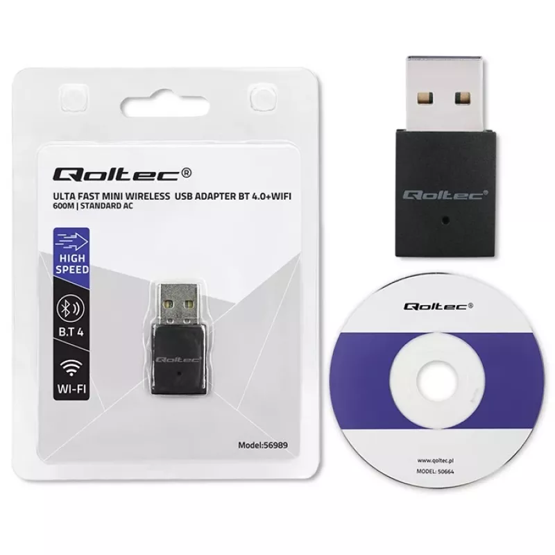Adaptador inalámbrico Wi-Fi mini ultra rápido