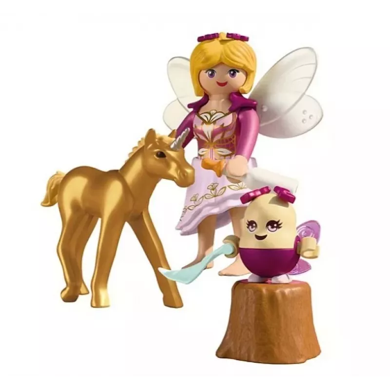 71844 Magic Unicorns: potro de unicornio dorado con hada