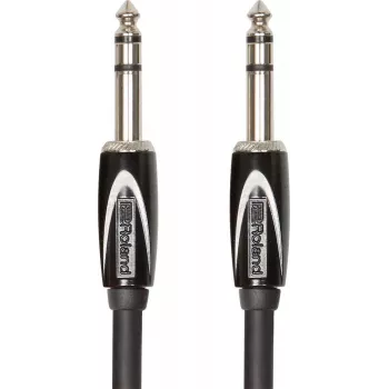 Cable de audio 6,35 mm TRS Roland RCC-10-TRTR 3 m negro