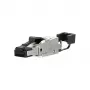 C6A RJ45 conector de campo pro; conector RJ45 montable en campo