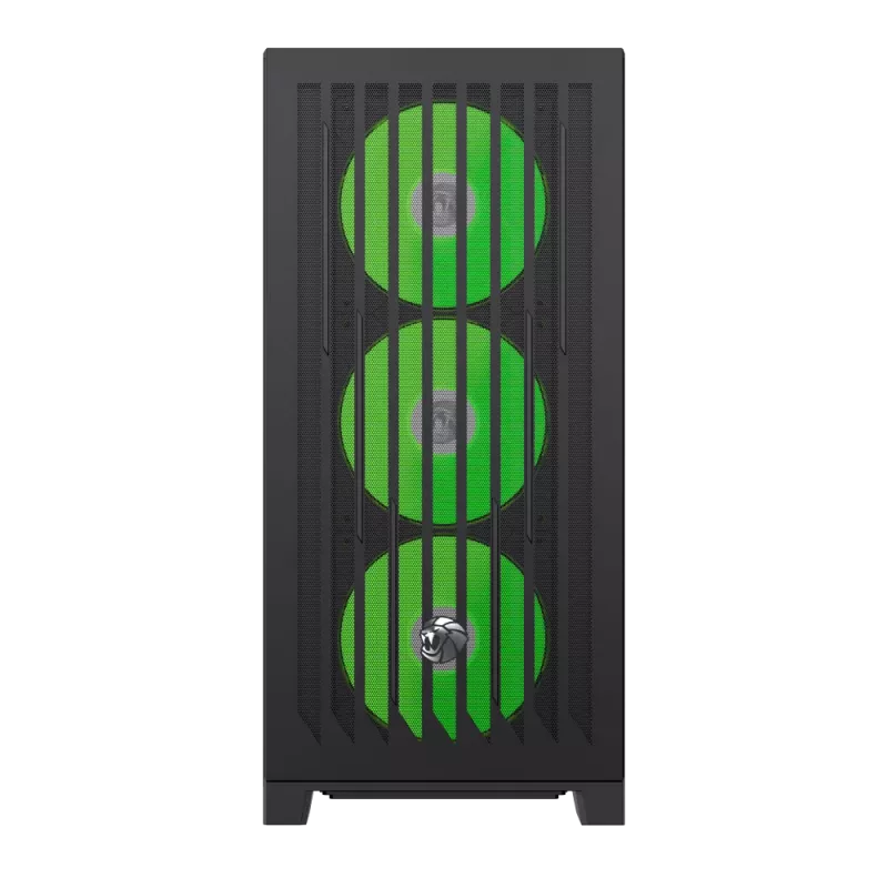Caja Gamemax | LEADER 2 BK | negra | E-ATX | fuente de alimentación no incluida