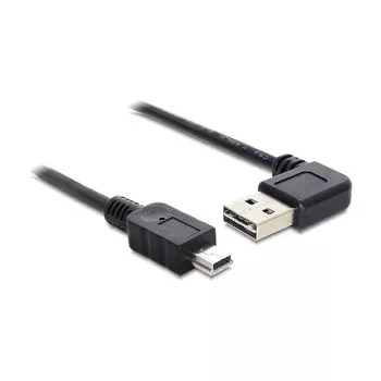 Cable USB DeLOCK 3 m USB 2.0 A – Mini-USB m/m negro