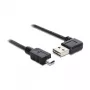 Cable USB DeLOCK 3 m USB 2.0 A – Mini-USB m/m negro