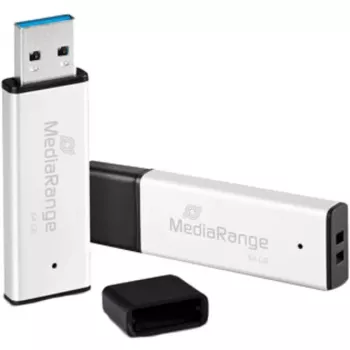 MEDIARANGE Memoria USB 64 GB USB 3.0 High Performance aluminio - Memoria USB - 64 GB