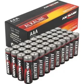 Pila Ansmann AA roja pack de 40 – Mignon – pila – Mignon (AA)
