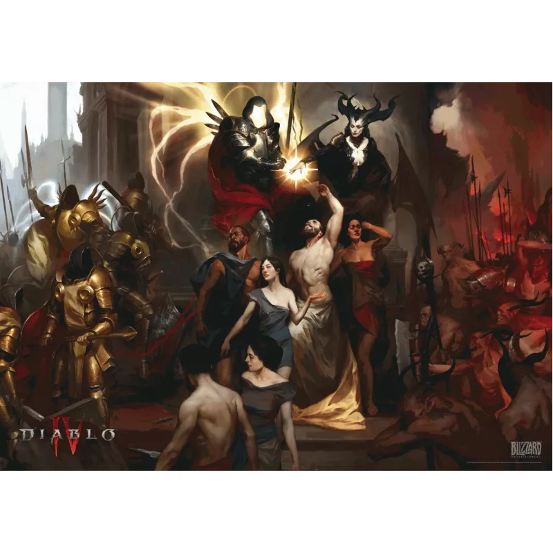 Puzzle Good Loot Gaming - Diablo IV: Nacimiento de los Nephalem 1000 uds.