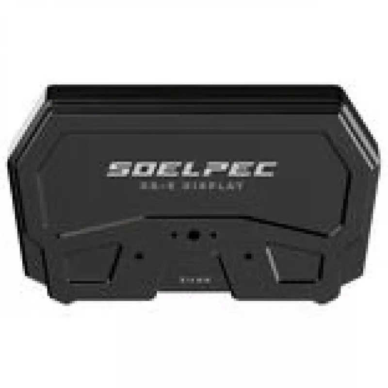 Pantalla de carreras Spectrum SOELPEC XR-5 — pantalla de salpicadero montada en vehículo para telemetría de motorsport y datos de tiempo por vuelta