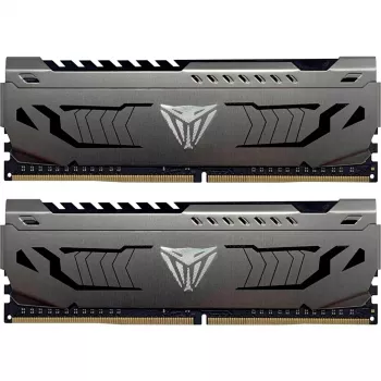 Memoria RAM de sobremesa DDR4 Patriot Viper Steel 16 GB (2x8 GB) 3600 MHz CL - DIMM de 288 pines, 1,35 V