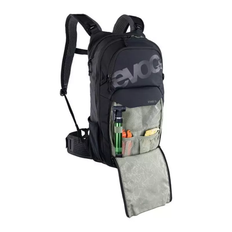 EVOC Stage mochila de ciclismo, nailon/polirratán, negra