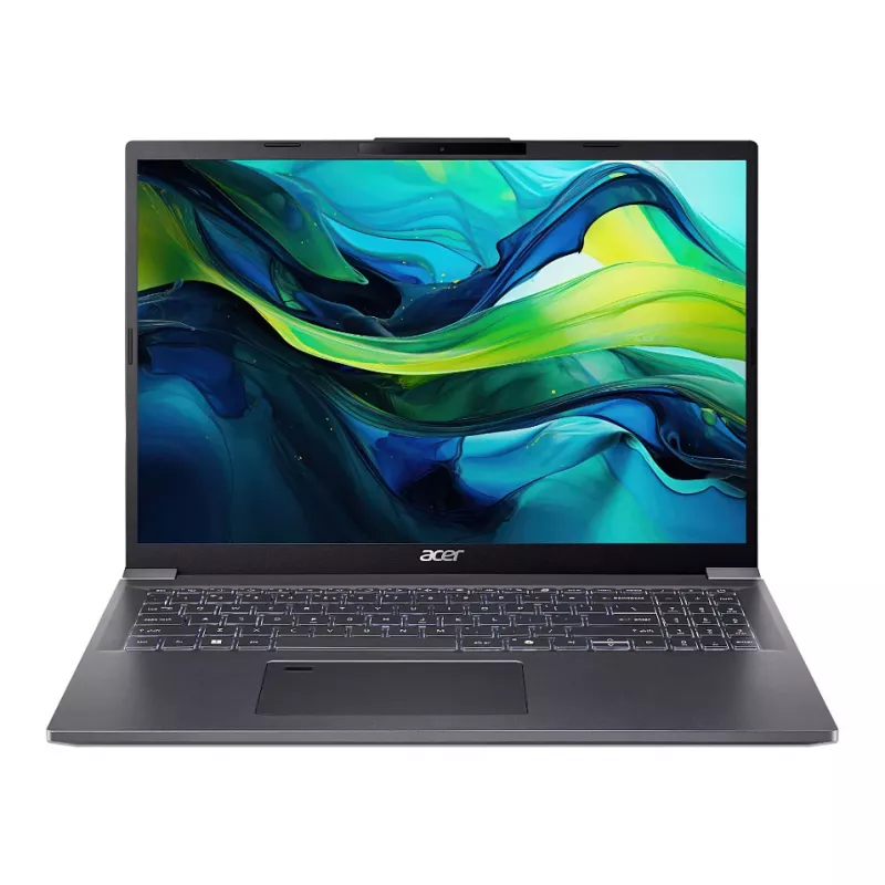 Portátil Acer Aspire 16 A16-71M-506P, Intel Core 5 115U, 16 inch WUXGA+ 2048×1280, 16 GB LPDDR5x, 1 TB SSD, Wi-Fi 6E, Windows 11 Home, Gris