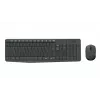Logitech MK235 Conjunto duradero de teclado y ratón inalámbricos en gris