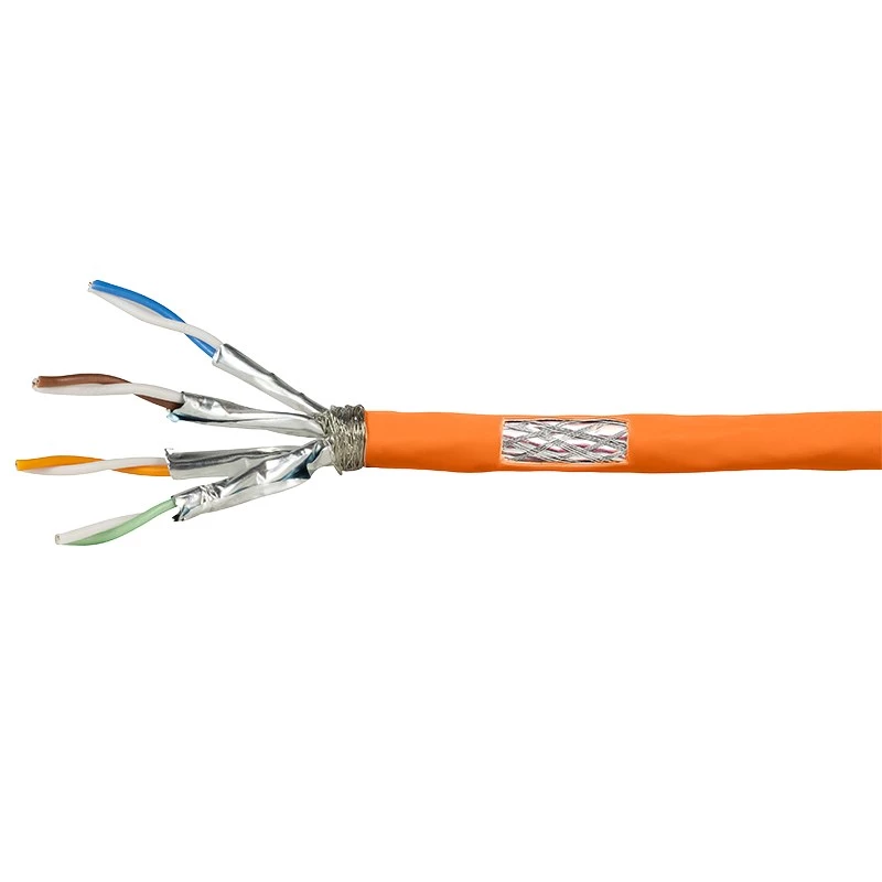 Cable de red LogiLink CPV0060 RJ45 Cat7 100 m naranja