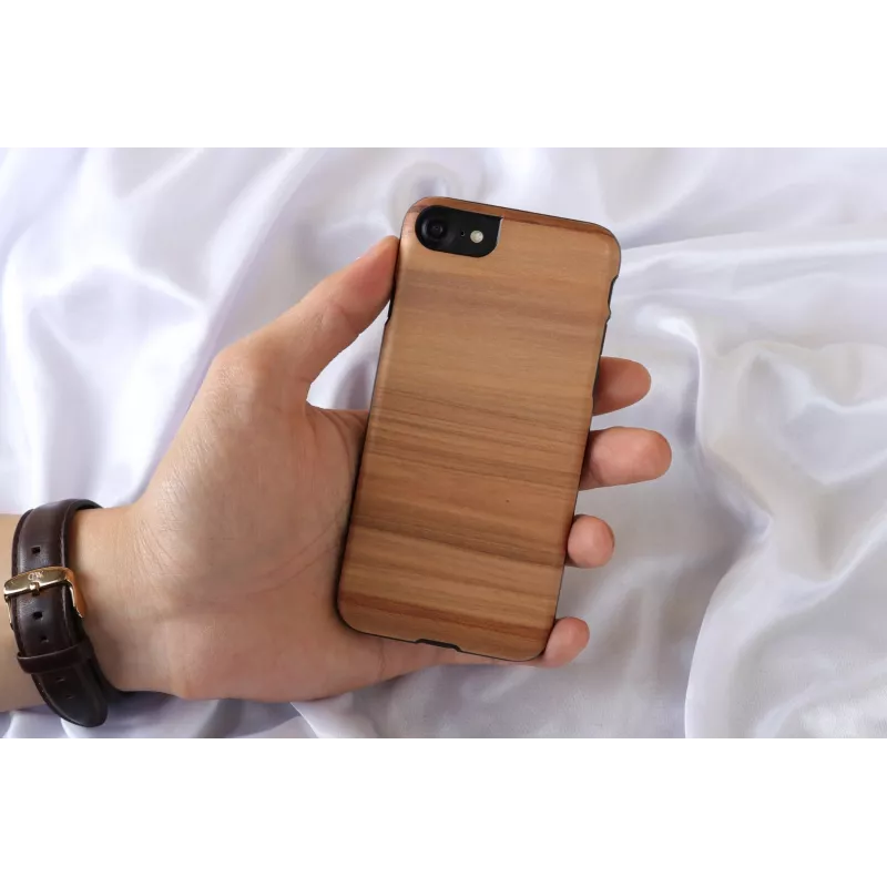 Funda Man&Wood Cappuccino/BL iPhone 7