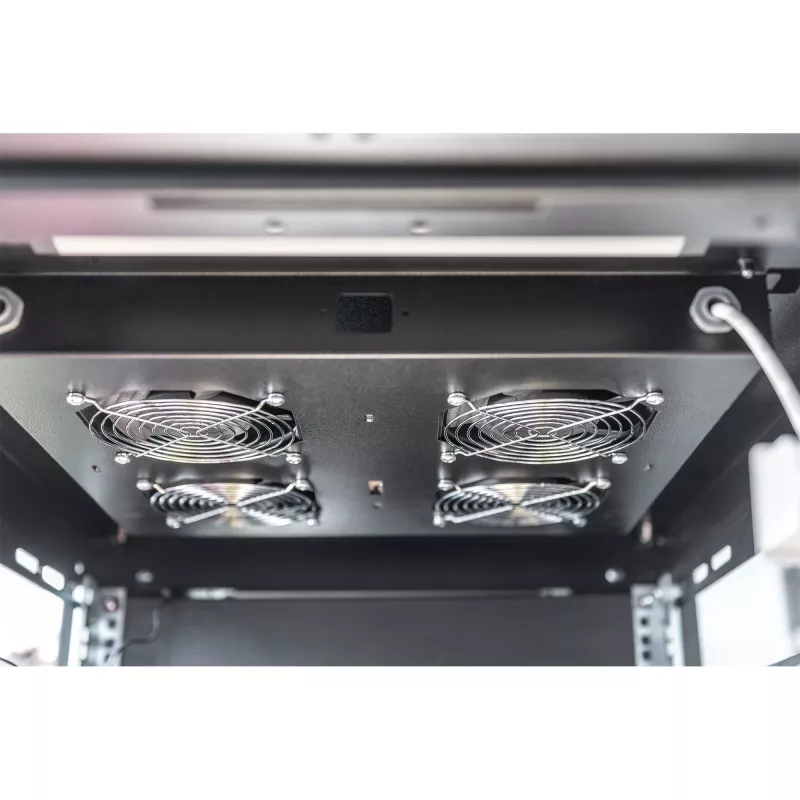 Unidad de refrigeración de techo Digitus DN-19 FAN-4-B-N