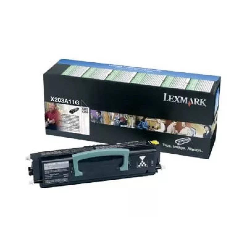 Tóner Lexmark X203A11G - negro - capacidad: 2.500 páginas (X203A11G)