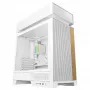 Caja de PC de sobremesa DeepCool CL6600 WH — blanca, compatible con fuentes ATX/PS2/SFX/SFX-L, 140 mm frontal, 120/140 mm superior/trasero, unidades de 2,5