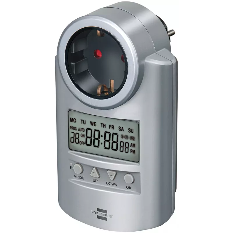 Regleta de enchufes Brennenstuhl BN-DT02 plata