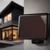 Maclean MCE442 Foco LED solar con detector de movimiento Foco de pared IP44 6W 6000K