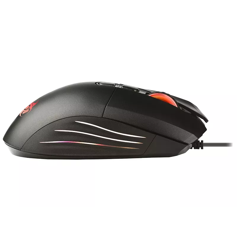 Ratón gaming con cable Tracer GameZone Odin RGB, 12000 DPI, 8 botones