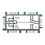 Relé eléctrico ALLNET 118367 verde acero inoxidable blanco 1 A