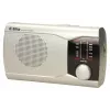 Radio portátil Eltra EWA plata — receptor AM/FM, a pilas