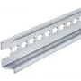 Guía para rack Rittal 4937.000, acero, plata, profundidad 1155 mm, pack de 6