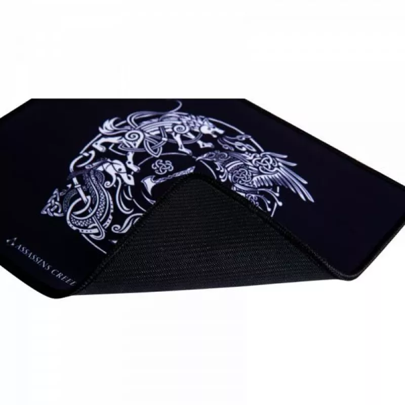 L33T Gaming 1830142 Alfombrilla Assassins Creed pequeña, 270x215x3 mm, negra