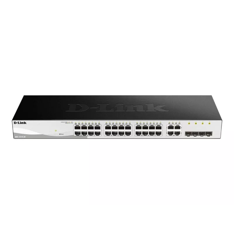 D-Link DGS-1210-28 Switch gestionado L2/L2+ 1U negro