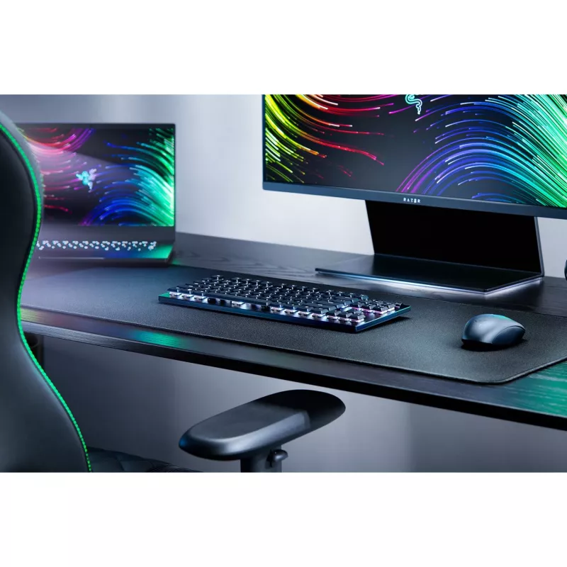 Teclado gaming Razer RZ03-04370400-R3G1 USB RF Wireless Bluetooth QWERTZ alemán negro