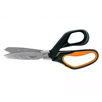 Tijeras Fiskars PowerArc Tijera de alto rendimiento 26 cm, mango ergonómico, corte para materiales resistentes