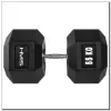 Mancuerna de peso fijo HMS Fitness HEX PRO 55 55 kg 1 ud.