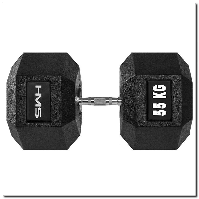 Mancuerna de peso fijo HMS Fitness HEX PRO 55 55 kg 1 ud.