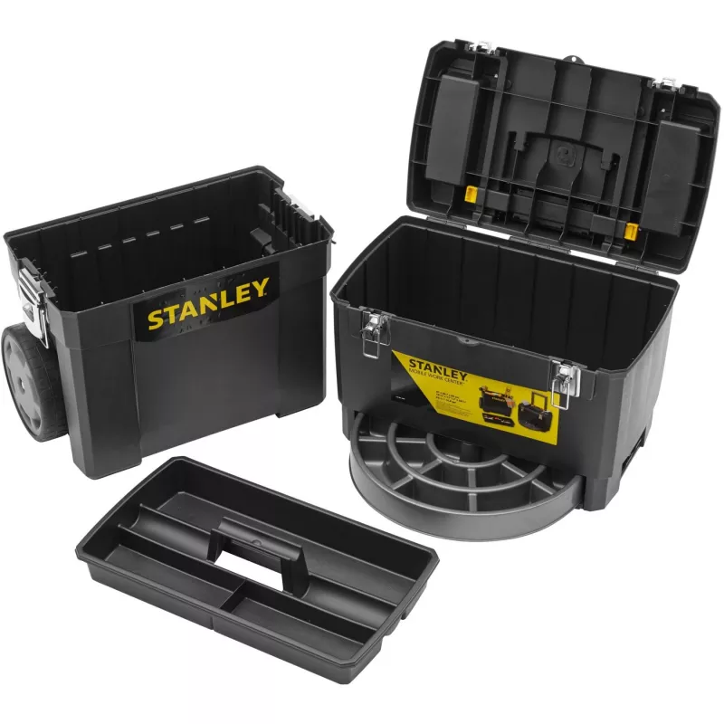Stanley 1-93-968 carro de herramientas, negro, 47 x 63 x 30 cm