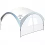 Pared lateral con entrada, para FastPitch Shelter L, panel lateral plata, 3,65m