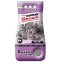 Arena aglomerante Super Benek Standard Lavanda 10 l – bentonita, perfumada, granos grises