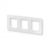 eQ-3 Homematic IP 162147A1 Marco de cristal, triple, blanco