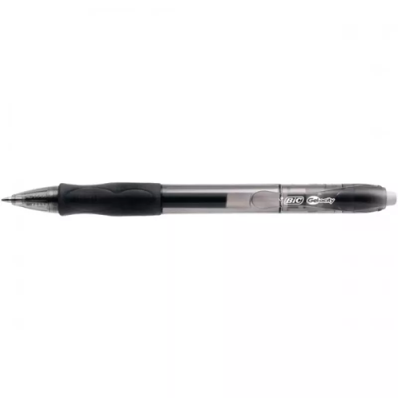 Bolígrafo de gel BIC GEL-OCITY 0,7 mm negro — punta de 0,7 mm, tinta negra