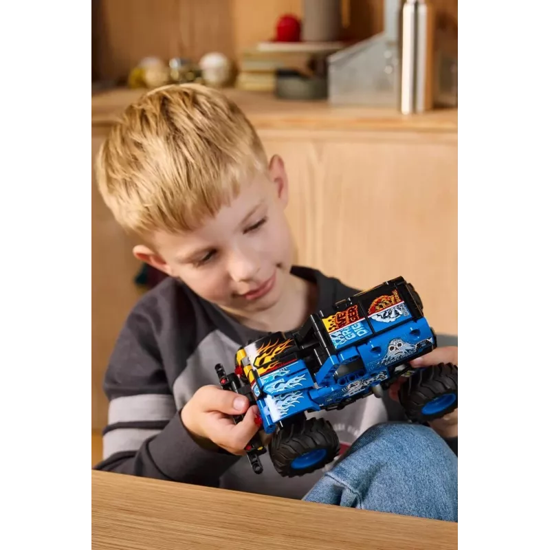 LEGO TECHNIC 42219 Monster Jam Grave Digger Fuego y hielo