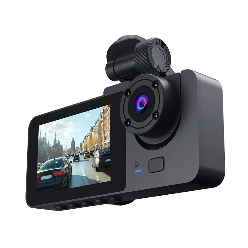 Tracer Halo 360 Dual TRAKAM47568 cámara de coche (dashcam), Full HD, pantalla de 3 pulgadas
