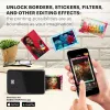 Impresora fotográfica instantánea móvil Kodak STEP Color ZINK 2x3'' 1 ppm, Bluetooth, Negro