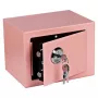 Extralink Home | Caja fuerte para casa | Oficina, caja de llaves, caja fuerte de seguridad, Rosa, S-404