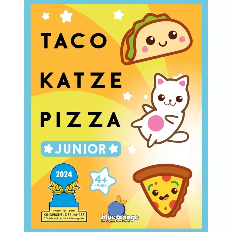 Taco Gato Cabra Queso Pizza Junior, juego de cartas
