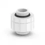 Extensor giratorio BitsPower Artemis Arctic-Wei — Extensor giratorio de cable/conexión para racores de refrigeración líquida de PC