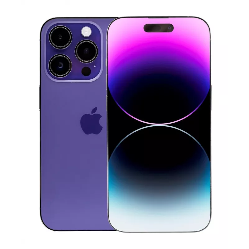 Apple iPhone 14 Pro 17 cm (6.7) Dual SIM iOS 16 5G 256 GB lila Remade / reacondicionado