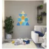 Paneles LED triangulares Nanoleaf NL47-0002TW-9PK — set de 9 paneles de pared RGB, con cable, blanco