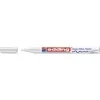 Rotulador permanente punta pincel Edding 751 blanco 10 unidades