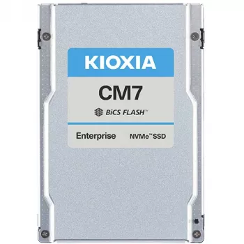 KIOXIA CM7-V Serie KCMYXVUG3T20 - SSD - Enterprise, Mixed Use - cifrado - 3200 GB - Interno - 2,5 pulgadas (6,4 cm) - PCI Express 5.0 x4 (NVMe) (KCMYXVUG3T20)