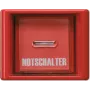 Jung Placa embellecedora cristal rt para interruptor/pulsador AS 561 GL rt (AS561GLRT)