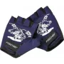 Guantes de ciclismo fischer fahrrad 86308 – negros, puño corto, talla S