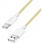 Cable USB 2.0 Type-C LogiLink C/M a A/M 60W amarillo 1,5 m